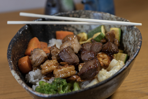 Pechuga con verduras